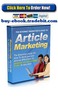 Thumbnail The Internet Marketers Guide to Article Marketing