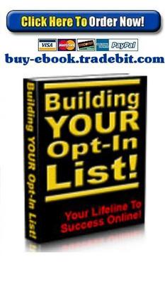 Product picture Building Your Opt-In List