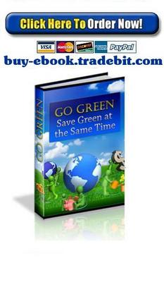 Product picture Go Green Save Green