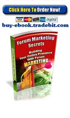 Product picture Forum Marketing Secrets