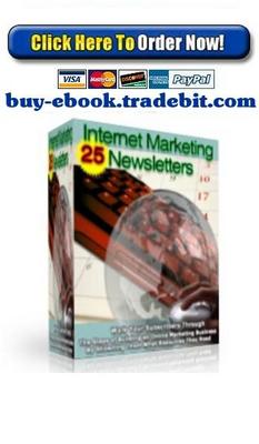 Product picture Internet Marketing Newsletter