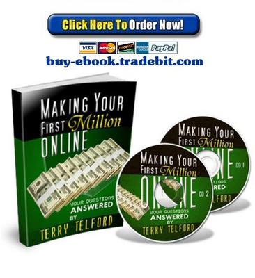Product picture Making Your First Million Online