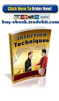 Product picture Interview Techniques