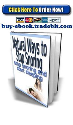 Product picture Natural Ways to Stop Snoring