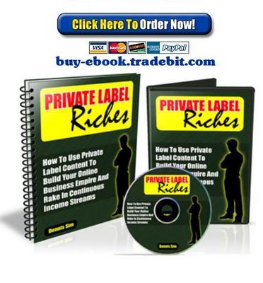 Product picture Private Label Riches