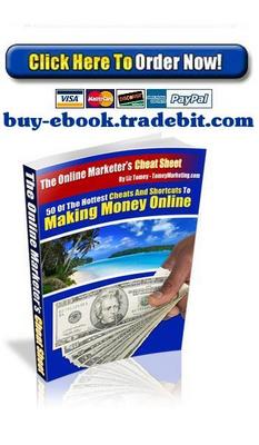 Product picture The Online Marketers Cheat Sheet