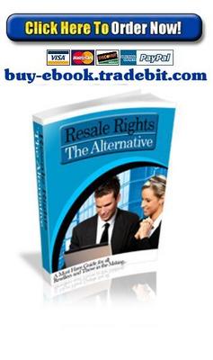Product picture Resale Rights - The Alternative
