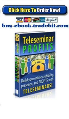 Product picture Teleseminar Profits