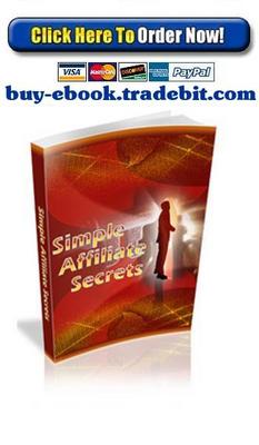 Product picture Simple Affiliate Secrets