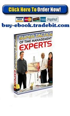 Product picture Super Tactics Of Time Management Experts
