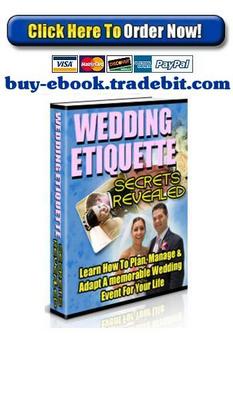 Product picture Wedding Etiquette Secrets Revealed