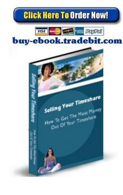 Product picture Selling Your Timeshares