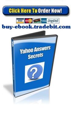 Product picture Yahoo Answers Secrets