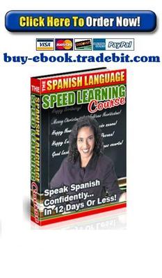 Product picture The Spanish Language Speed Learning Course