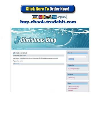 Product picture 12 Wordpress Themes In Christmas Niche