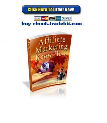 Product picture Affiliate Marketing Know How