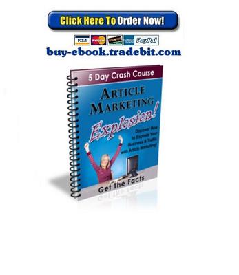 Product picture Article Marketing Explosion