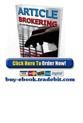 Product picture Article Brokering