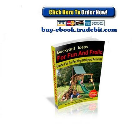 Product picture Backyard Ideas For Fun And Frolic