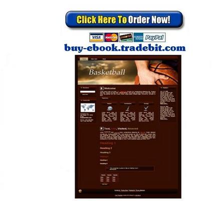Product picture Basketball Template