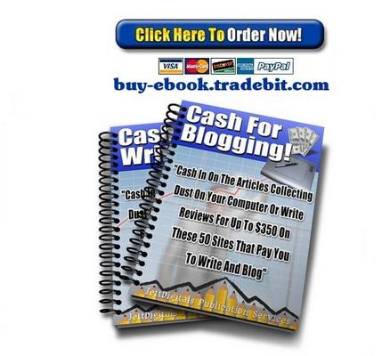 Product picture Cash For Blogging