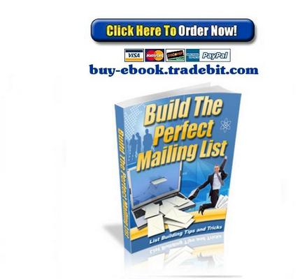 Product picture Build The Perfect Mailing List