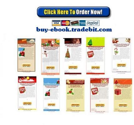 Product picture Christmas Facebook Fanpage Templates
