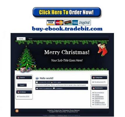 Product picture Christmas Tree Template Package