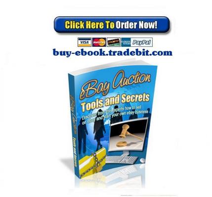 Product picture Ebay Auction Tools And Secrets