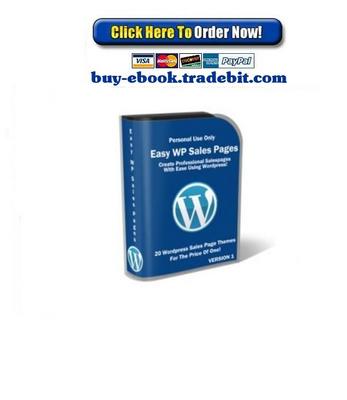 Product picture Easy WP Sales Pages