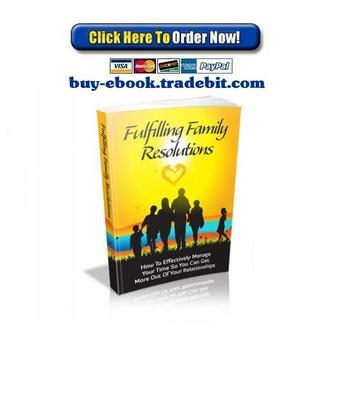 Product picture Fulfilling Family Resolutions