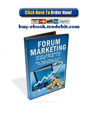 Product picture Forum Marketing Secrets