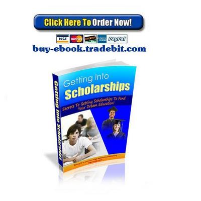 Product picture Getting Into Scholarships