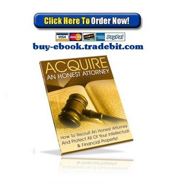 Product picture Acquire An Honest Attorney