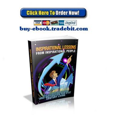 Product picture Inspirational Lessons From Inspirational People