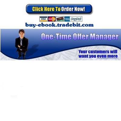 Product picture One Time Offer Manager