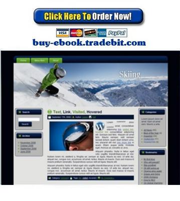 Product picture Skiing Template Package