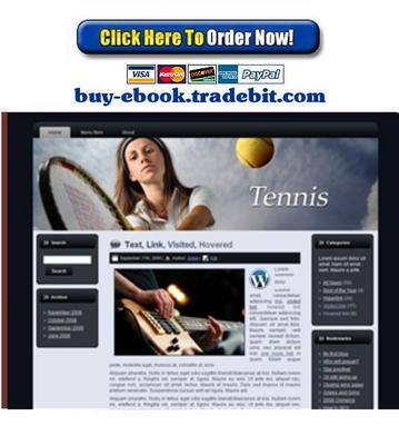 Product picture Tennis Template Package