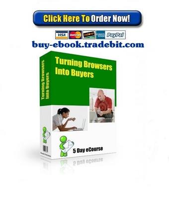Product picture Turning Browsers Into Buyers