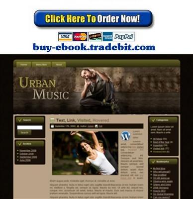 Product picture Urban Music Template Package