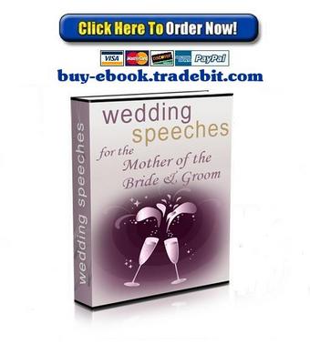 Product picture Wedding Speeches for the Mother of the Bride and Groom