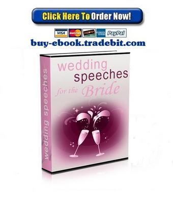 Product picture Wedding Speeches for the Bride